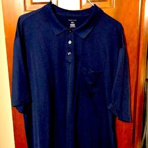 Navy blue polo 3XLT